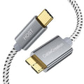 CableCreation 3.3FT USB C to Micro B Cable, 10Gbps Speed External Hard Drive by CableCreation