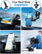 VANMASS Universal Car Phone Mount, 【Patent & Safety Certs】 Upgraded Handsfree - Image 7