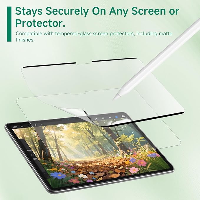Nano-Suction Paper Feel Screen Protector - Image 6