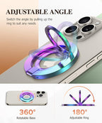 GVIEWIN Magnetic Phone Ring Holder, Compatible - Image 3