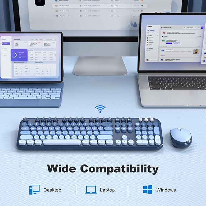 Wireless Keyboard Mouse Combo - Image 4