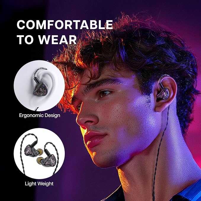 Linsoul ZiiGaat x Fresh Reviews Arete in Ear Monitor, 1DD+4BA Hybrid Earphone - Image 4