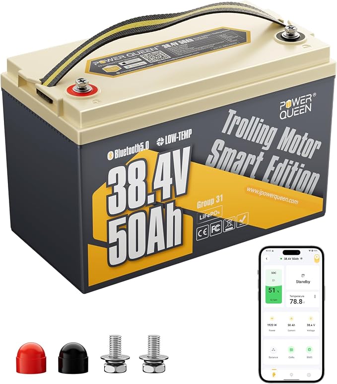 Power Queen 36V50Ah LiFePO4 Battery by PowerQueen