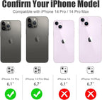 AGVEE 3+3 6 Pack for iPhone 14 Pro 6.1" / 14 Pro Max 6.7" Camera Lens Cover - Image 2