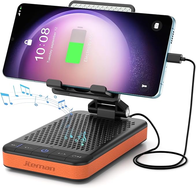 JTEMAN Bluetooth Speaker Phone Stand by jteman