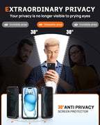 Lanhiem for iPhone 15 Privacy Case, Waterproof Dustproof Shockproof Cases for - Image 4