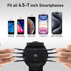Wristband Phone Holder for Running, Forearm Armbands 360° Rotatable & - Image 2