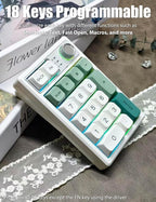 Gasket Creamy Mechanical Numpad Programmable Macro Keypad Wireless - Image 4