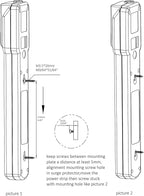 Amazon Basics Surge Protector Power Strip, 6-Outlet - Image 6