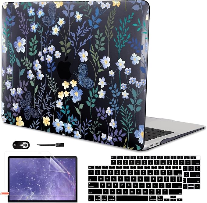 for M1 MacBook Air 13 Inch Case 2021 2020 2019 2018 Release M1 A2337 A2179 by LCMOCICO