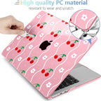 MEEgoodo Case for M4/M3/M2 MacBook Air 13.6 inch Case 2025 2024 2022, Fit Model - Image 4
