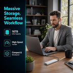 Tinycarry 16TB Large-Capacity Type-C Portable Mini SSD, Tinycarry 16TB External - Image 6