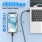 Matsusho iPhone 16 15 Charger Fast Charging 10 FT, 2 Pack 20W USB C Wall Charger - Image 7