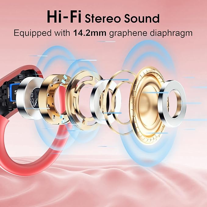 Wireless Earbuds 75hrs Bluetooth 5.4 Headphone Sport, 2026 Bluetooth Earbuds - Image 4