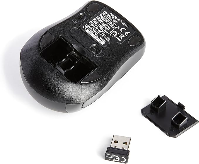 Amazon Basics 2.4 Ghz Wireless Optical Computer Mouse - Image 4