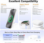 2025 Magnetic Wireless Charging Station, 15W Mag-Safe Charger Stand - Image 4