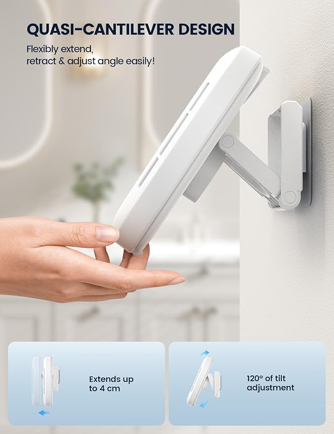 Lamicall [Enhanced Sound Quality Shower Phone Holder Waterproof, Speaker Hole & - Image 4