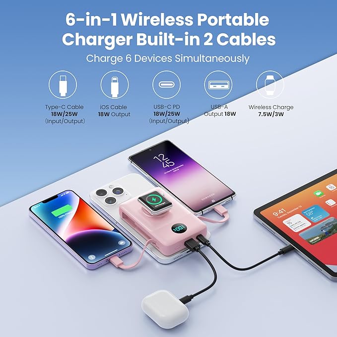 Magnetic Portable Charger 10800mAh - Image 3