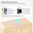 MOSITO Digital Wooden Alarm Clock - Image 3