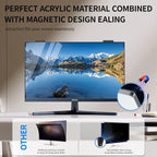 Magnetic Monitor Privacy Screen 27 inch, 9H Hanging Privacy Screen - Image 5
