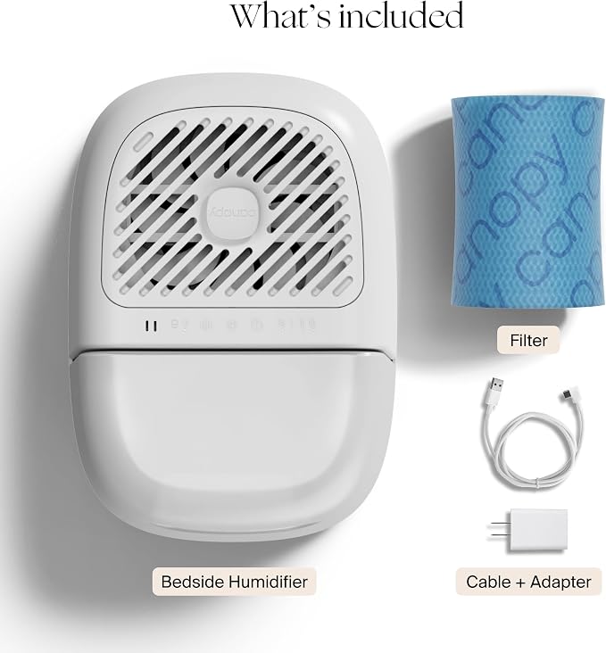 Canopy Bedside Humidifier 2.0, 36 HR Run Time, 2.5L Capacity - Image 3
