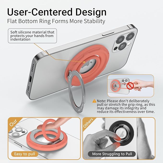 OPSO Magnetic Phone Ring Holder - Image 4