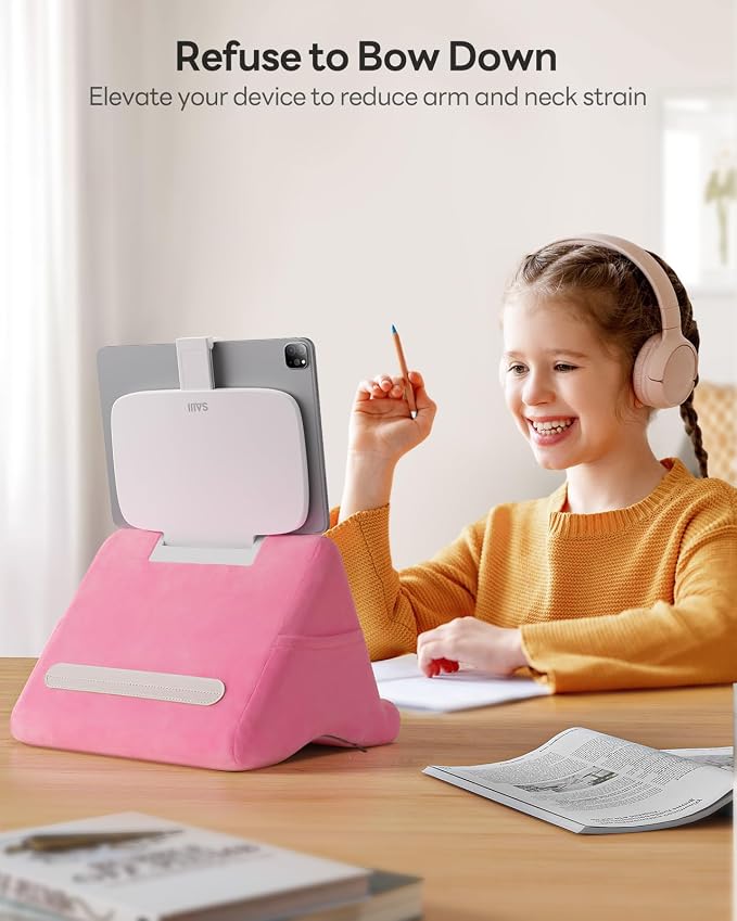 SAIJI Tablet Kindle Stand Pillow - Image 5