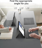 CHESONA Keyboard Case for iPad 11th/10th Generation, Detachable Wireless - Image 7