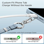 Phone Lanyard 2 in 1, Anti Theft Phone Strap Crossbody - Image 5