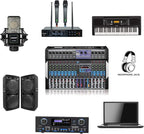 Boytone 12 Channel Bluetooth Studio Audio Mixer - Image 3