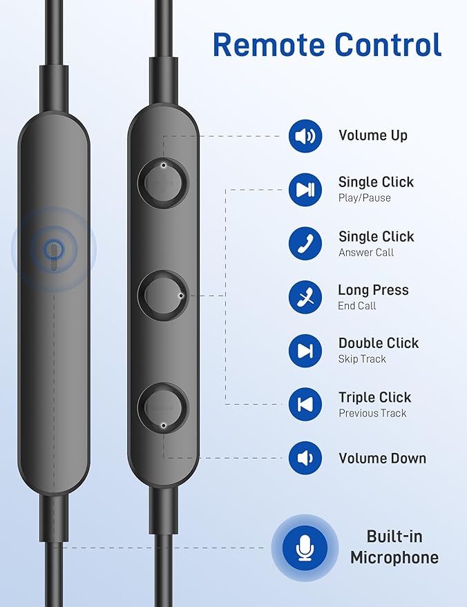 iMangoo for Apple MFi-Certified Headphones for Lightning Wired Earbuds Magnetic - Image 4