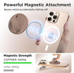 Magnetic Phone Ring Grip Holder, Silicone Finger Loop Grip, Compatible - Image 3