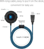 Micolindun External Sound Card USB Hubs Audio Adapter to USB Port & 3.5mm Audio - Image 5