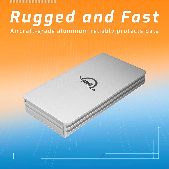 OWC 1TB Envoy Single Ultra Portable Aluminum Bus Powered 10G/s USB-C - Image 2
