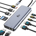 LIONWEI Laptop Docking Station 13 in 1 by LIONWEI