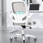 Home Desk Chair with Back Supportive Lumbar Support, Breathable Double Mesh by Kensaker