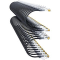 Cat6a Patch Cables 1ft Slim, Cat6 Ethernet Patch Cable Pure Copper, Flexible by 10Gsupxsel