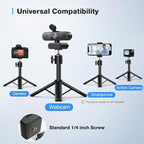 EMEET C960 4K Webcam with Tripod, 4K UHD Sony Sensor, 3 Adjustable Height Mini - Image 3