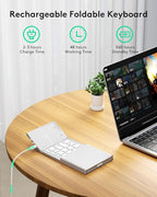 Samsers Multi-Device Foldable Bluetooth Keyboard - Image 4