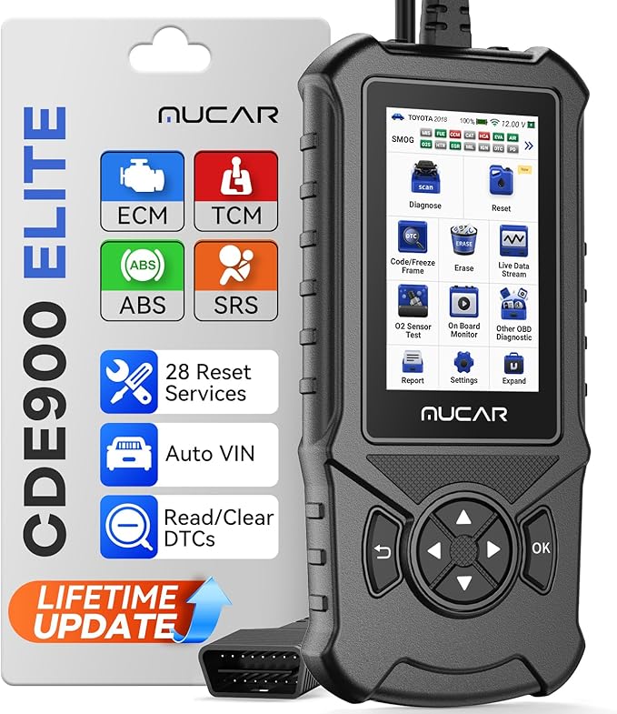 MUCAR CDE900 Elite OBD2 Scanner by MUCAR
