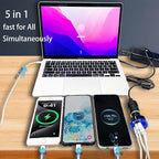 Multi Port USB C Car Phone Charger - Image 3