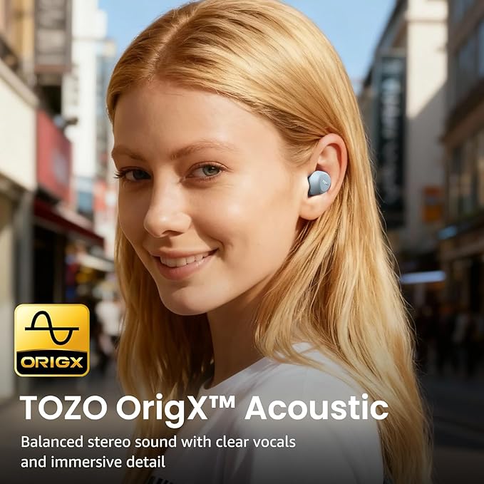 TOZO A1 Wireless Earbuds Bluetooth 5.3 Light Weight in Ear IPX5 Waterproof - Image 6