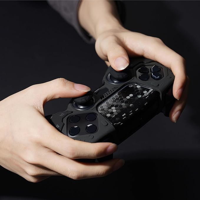GeekShare G.S.TAC Tactical PS5 Controller Skin Set, Anti-Slip Silicone - Image 7
