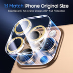 UniqueMe for 3 Pack iPhone 16 Pro/iPhone 16 Pro Max Camera Lens Protector - Image 5