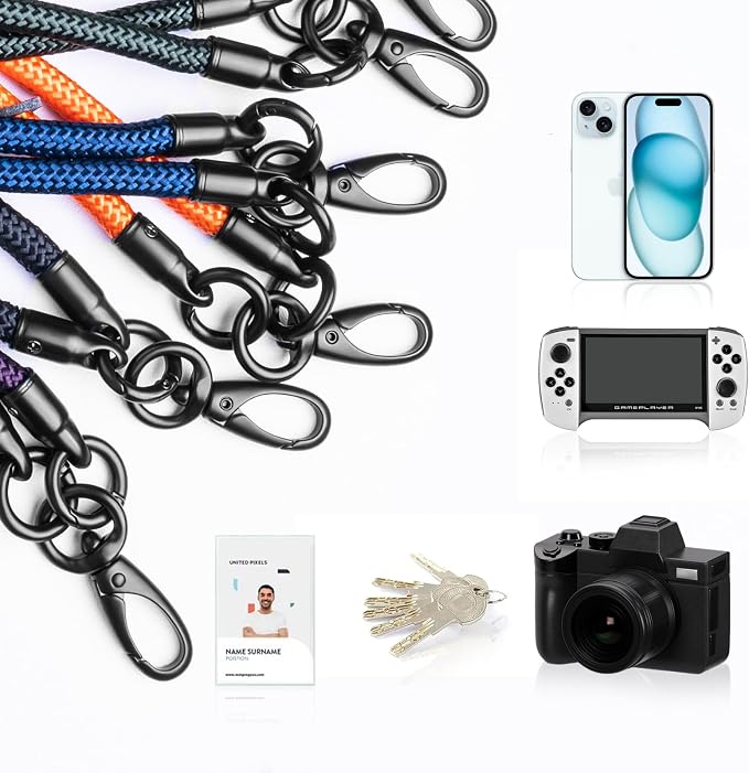 Cell Phone Lanyard Holder Anti Theft Crossbody Phone Wrist & Neck Strap - Image 8