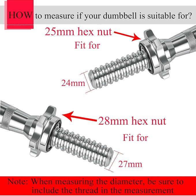 Lamoutor 2Pcs Anti-Slip Hex Nut Collar Screw - Image 2