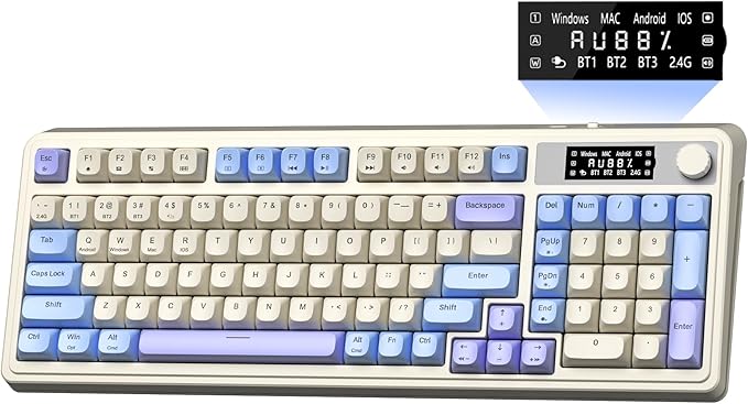 AULA S99 Pro Gaming Keyboard, Cute Creamy Keyboard by AULA