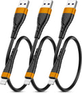 OIITH MFi Certified Short for iPhone Charger Cable 3 Pack 1 Ft, 12 inch for by OIITH