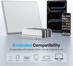 OMOTON Vertical Laptop Stand, Desktop Aluminum Mac Book Stand - Image 6