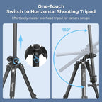 SmallRig CT25 64.5"/164cm Horizontal Overhead Tripod - Image 2